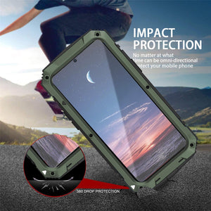 Galaxy S25 Aluminum Metal Heavy Duty Military Grade Case - Redpepper Cases