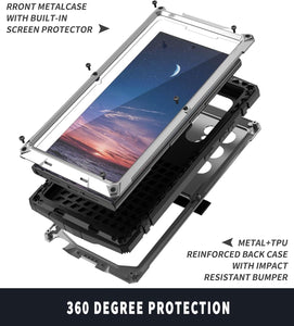 Galaxy S25 Aluminum Metal Heavy Duty Military Grade Case - Redpepper Cases