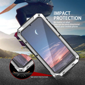 Galaxy S25 Aluminum Metal Heavy Duty Military Grade Case - Redpepper Cases