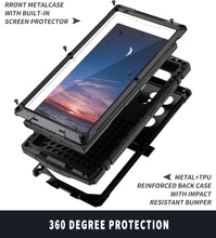 Load image into Gallery viewer, Galaxy S25 Aluminum Metal Heavy Duty Military Grade Case - Redpepper Cases