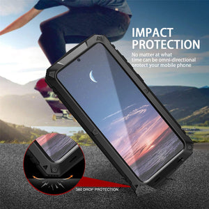 Galaxy S25 Aluminum Metal Heavy Duty Military Grade Case - Redpepper Cases