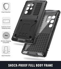 Load image into Gallery viewer, Galaxy S25 Aluminum Metal Heavy Duty Military Grade Case - Redpepper Cases