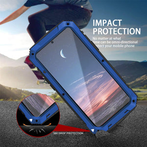 Galaxy S25 Aluminum Metal Heavy Duty Military Grade Case - Redpepper Cases