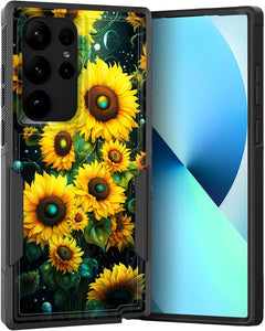 Galaxy S25 Ultra Dual Layer Hybrid Heavy Duty Silicone Protective Case - Redpepper Cases