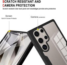 Load image into Gallery viewer, Galaxy S25 Ultra Heavy Duty Built in Screen Case - Redpepper Cases