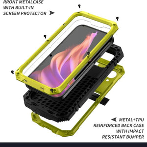 iPhone 16 Plus Aluminum Metal Bumper Rugged Case - Redpepper Cases