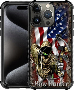 iPhone 16 Pro Max American Flag 1776 We The People Pattern Design Case - Redpepper Cases