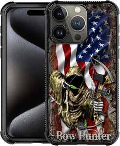 iPhone 16 Pro Max American Flag 1776 We The People Pattern Design Case - Redpepper Cases