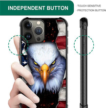 Load image into Gallery viewer, iPhone 16 Pro Max American Flag 1776 We The People Pattern Design Case - Redpepper Cases