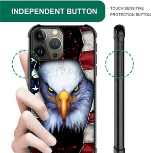 iPhone 16 Pro Max American Flag 1776 We The People Pattern Design Case - Redpepper Cases