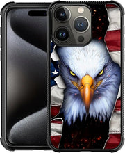 Load image into Gallery viewer, iPhone 16 Pro Max American Flag 1776 We The People Pattern Design Case - Redpepper Cases