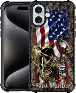 iPhone 16 Pro Max American Flag 1776 We The People Pattern Design Case - Redpepper Cases