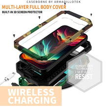 Load image into Gallery viewer, iPhone 16 Pro Max Heavy Aluminum Armor Metal Case - Redpepper Cases