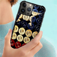 Load image into Gallery viewer, iPhone 16 Wood Grain Old Flag Dual Layer Shockproof Rugged Cover - Redpepper Cases