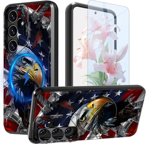 Samsung Galaxy S24/S25 Plus Screen Protector & Camera Cover Stand - Redpepper Cases