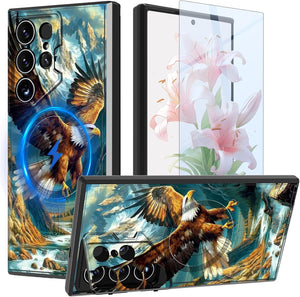 Samsung Galaxy S24/S25 Plus Screen Protector & Camera Cover Stand - Redpepper Cases