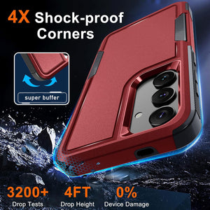 Samsung Galaxy S25 Full Body Heavy Duty Rugged Shockproof Protective Phone Cover - Redpepper Cases