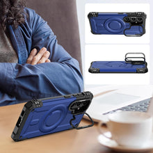 Load image into Gallery viewer, Samsung Galaxy S25 Metal Kickstand Military - Grade Shockproof Protective Phone Cover - Redpepper Cases