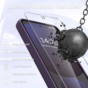 Samsung Galaxy S25+ Plus Screen Protector Translucent Frosted Shockproof Protective Cover - Redpepper Cases