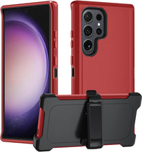Load image into Gallery viewer, Samsung Galaxy S25 Ultra 360° Rotating Kickstand Heavy Duty Shockproof Case - Redpepper Cases