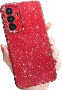 Samsung Galaxy S25 Ultra Cute Aesthetic Bling Glitter Thin Phone Case - Redpepper Cases