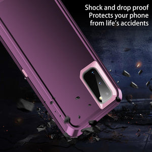 Samsung Galaxy S25/S24 Plus 3 - Layer Screen Protector Rugged Heavy Duty Cover Case - Redpepper Cases