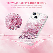 Load image into Gallery viewer, Caka Case Compatible iPhone 13 Mini Glitter Phone Case (Rose Gold) - Redpepper Cases