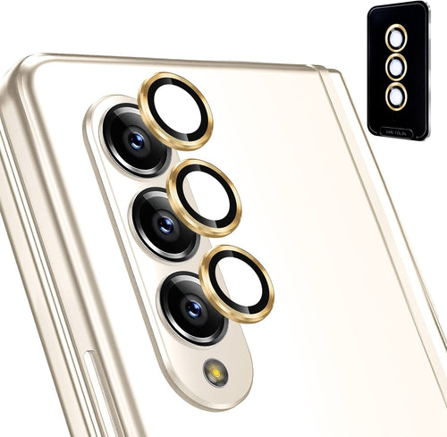 Camera Lens Protector Samsung Galaxy Z Fold 4 5G,Ultra Clear Case Tray Gold - Redpepper Cases