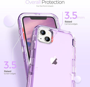 Compatible iPhone 13 Mini iPhone 12 Mini, Heavy Duty Shockproof Anti-Fall Clear case - Redpepper Cases