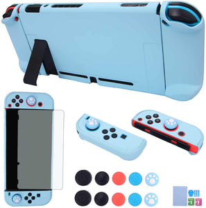 Dockable Nintendo Switch COMCOOL 3 in 1 Protective Cover Case - Purple - Redpepper Cases