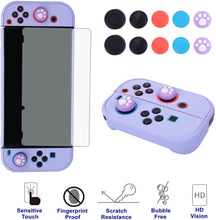 Load image into Gallery viewer, Dockable Nintendo Switch COMCOOL 3 in 1 Protective Cover Case - Purple - Redpepper Cases