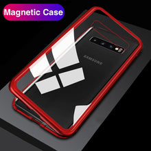 Load image into Gallery viewer, Full Body Magnetic Case For Samsung Galaxy S10 Plus 360 Bumper Back Cover Tempered Glass For Samsung S10 Plus S10e Cases Magnet - Redpepper Cases