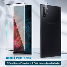 Load image into Gallery viewer, Galaxy Note 10 Plus Screen Protector,Contain 2Pack Camera Lens Protector - Redpepper Cases