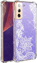 Load image into Gallery viewer, Galaxy S21 Case Crystal Clear Protective Cell Phone Back Cover 4 Corners - Redpepper Cases