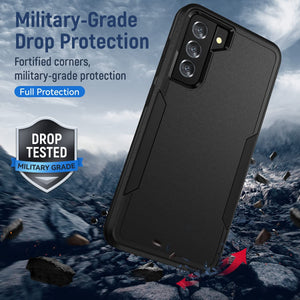 Galaxy S21 Plus Heavy Duty 2 in 1 Full Body Rugged Hard PC Bumper Case - Redpepper Cases