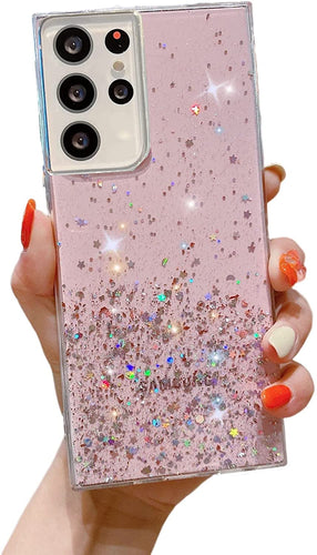 Galaxy S22 Ultra Glitter Women Sparkly Glitter Case - Redpepper Cases