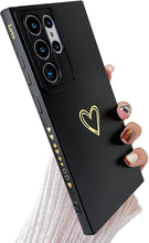 Load image into Gallery viewer, Galaxy S22 Ultra Heart Pattern Soft Liquid Silicone Case - Redpepper Cases