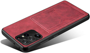 Galaxy S22 Ultra Leather Wallet Case - Redpepper Cases