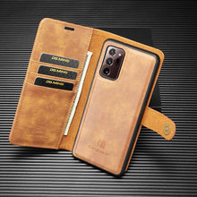 Load image into Gallery viewer, Galaxy S22 Ultra Luxury Leather Magnetic Wallet Phone Case