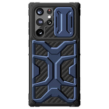 Load image into Gallery viewer, Galaxy S22 Ultra Shockproof Carbon Fiber Phone Case