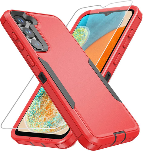 Galaxy S23 Plus Heavy Duty Tough Rugged Case - Redpepper Cases