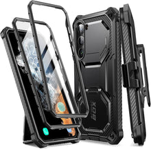 Load image into Gallery viewer, Galaxy S23 Plus Kickstand &amp; Belt Clip Holster Full Body Built In Screen Protector Rugged Bumper Case - Redpepper Cases