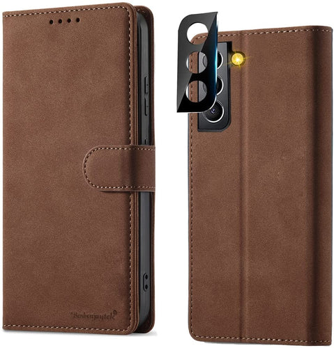 Galaxy S23 Plus Wallet Leather Flip Folio Case - Redpepper Cases