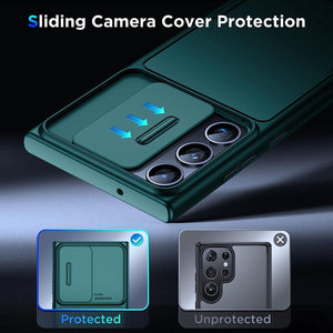 Galaxy S23 Ultra Camera Cover Hard Back and Soft Edge Case - Redpepper Cases