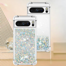 Load image into Gallery viewer, Google Pixel 8 Pro Case Glitter Liquid Cute Clear Phone Case - Redpepper Cases