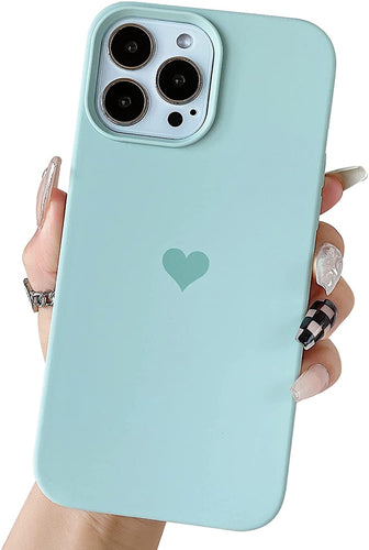 iPhone 13 Pro Max Case Silicone Heart Case. - Redpepper Cases