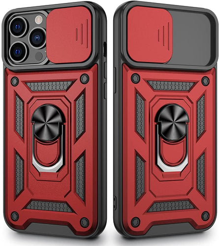 iPhone 13 Pro Max Magnetic Ring Car Case | iPhone 13 Pro Max Kickstand Case - Redpepper Cases