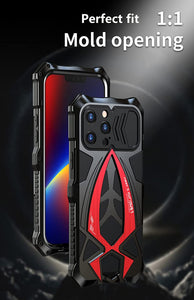 iPhone 13 Pro Max Metal Aluminium Shock Proof Military Grade Case - Redpepper Cases