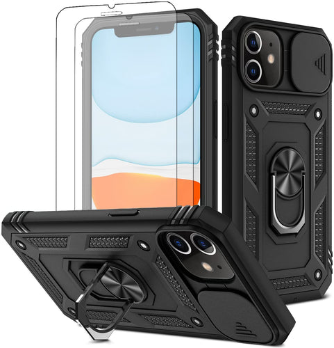 iPhone 13 Pro Max Military Grade Camera Slide Magnetic Case - Redpepper Cases