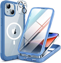 Load image into Gallery viewer, iPhone 14 Full Body Clear Bumper Case - Redpepper Cases